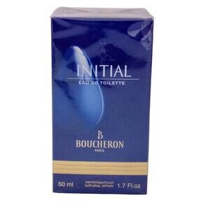 Boucheron Initial Eau De Toilette Natural Spray 1.7 oz. Paris Blue SEALED